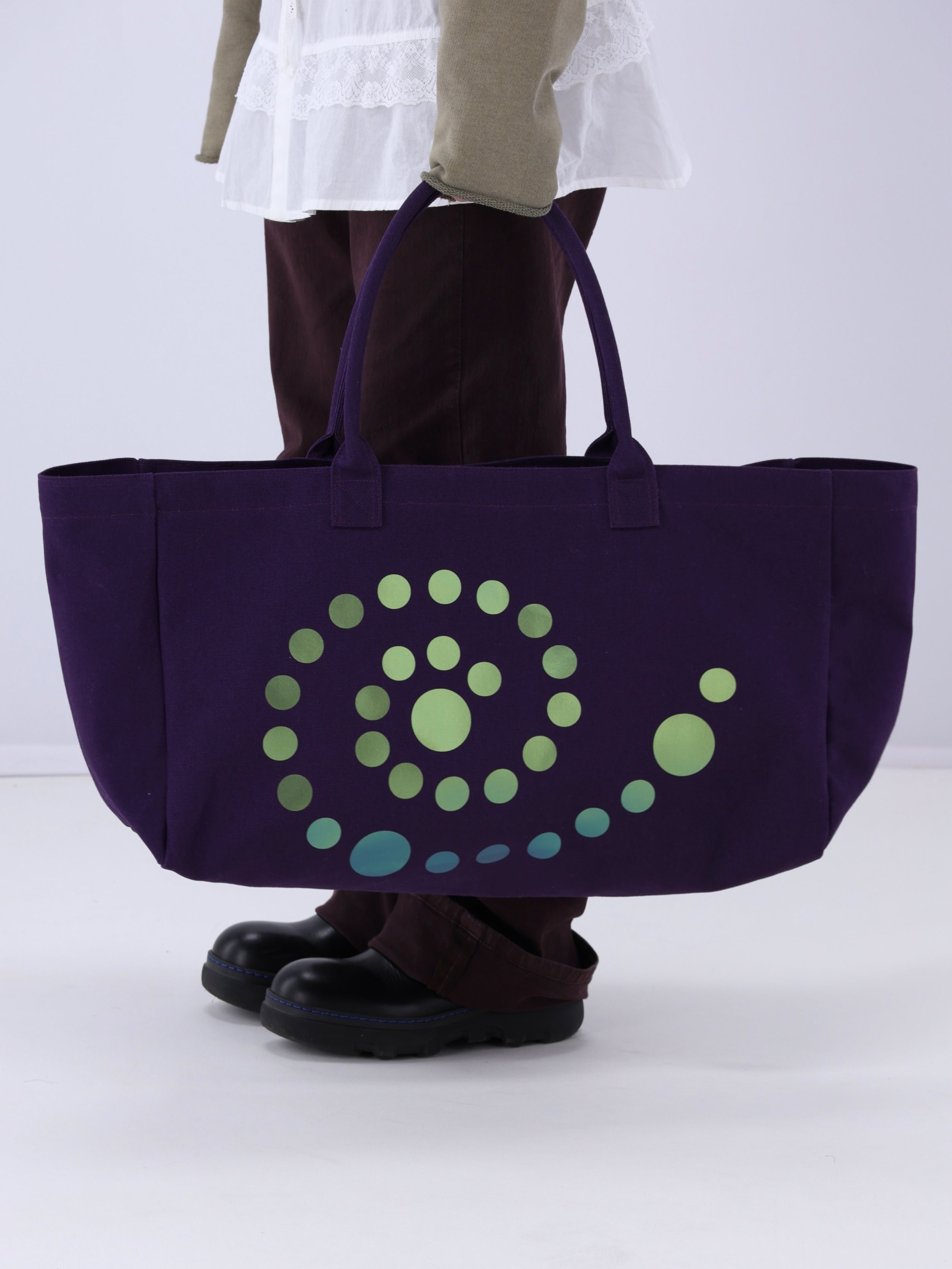 Tangling Bag (Purple + Olive)