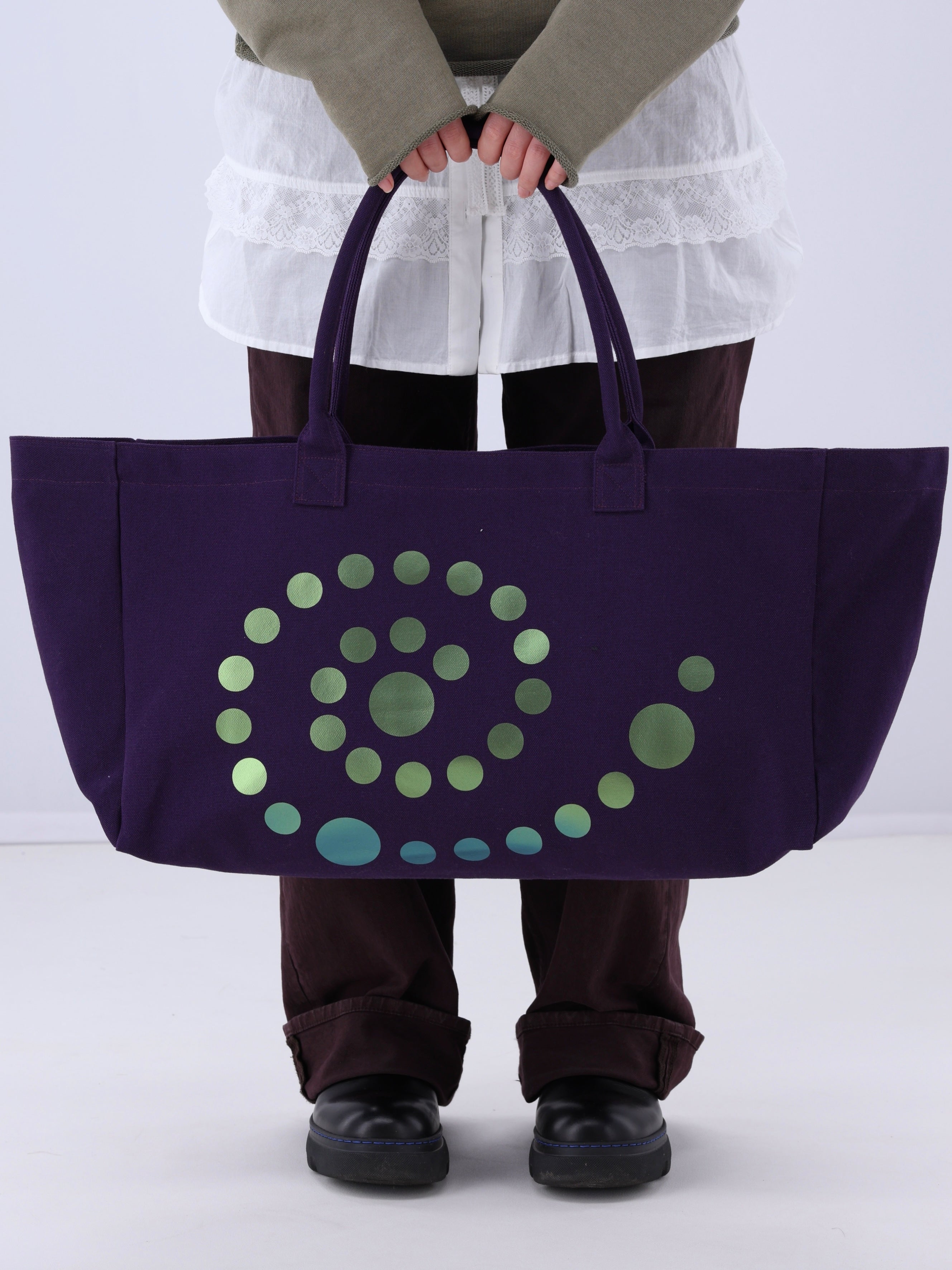 Tangling Bag (Purple + Olive)