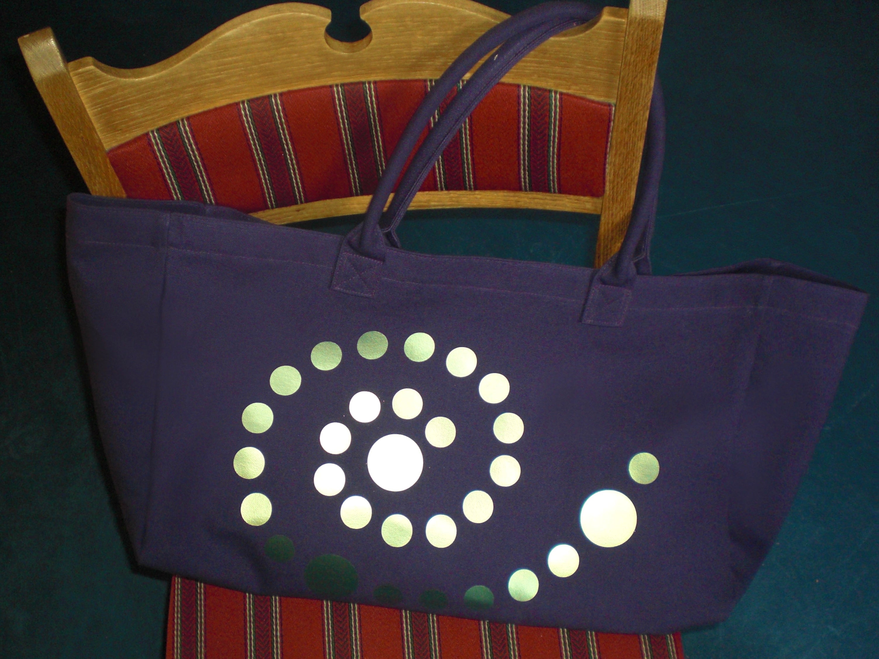Tangling Bag (Purple + Olive)